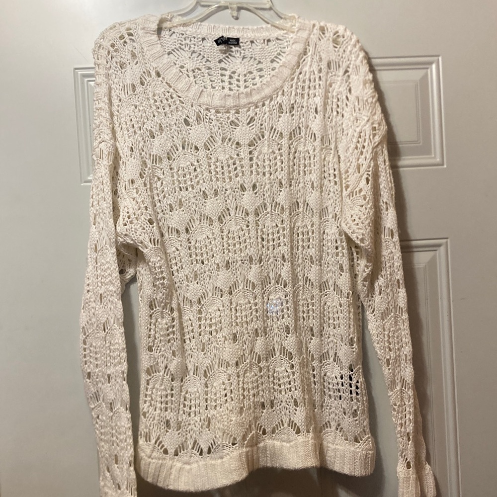 Ivoryβ Knit Sweater XL